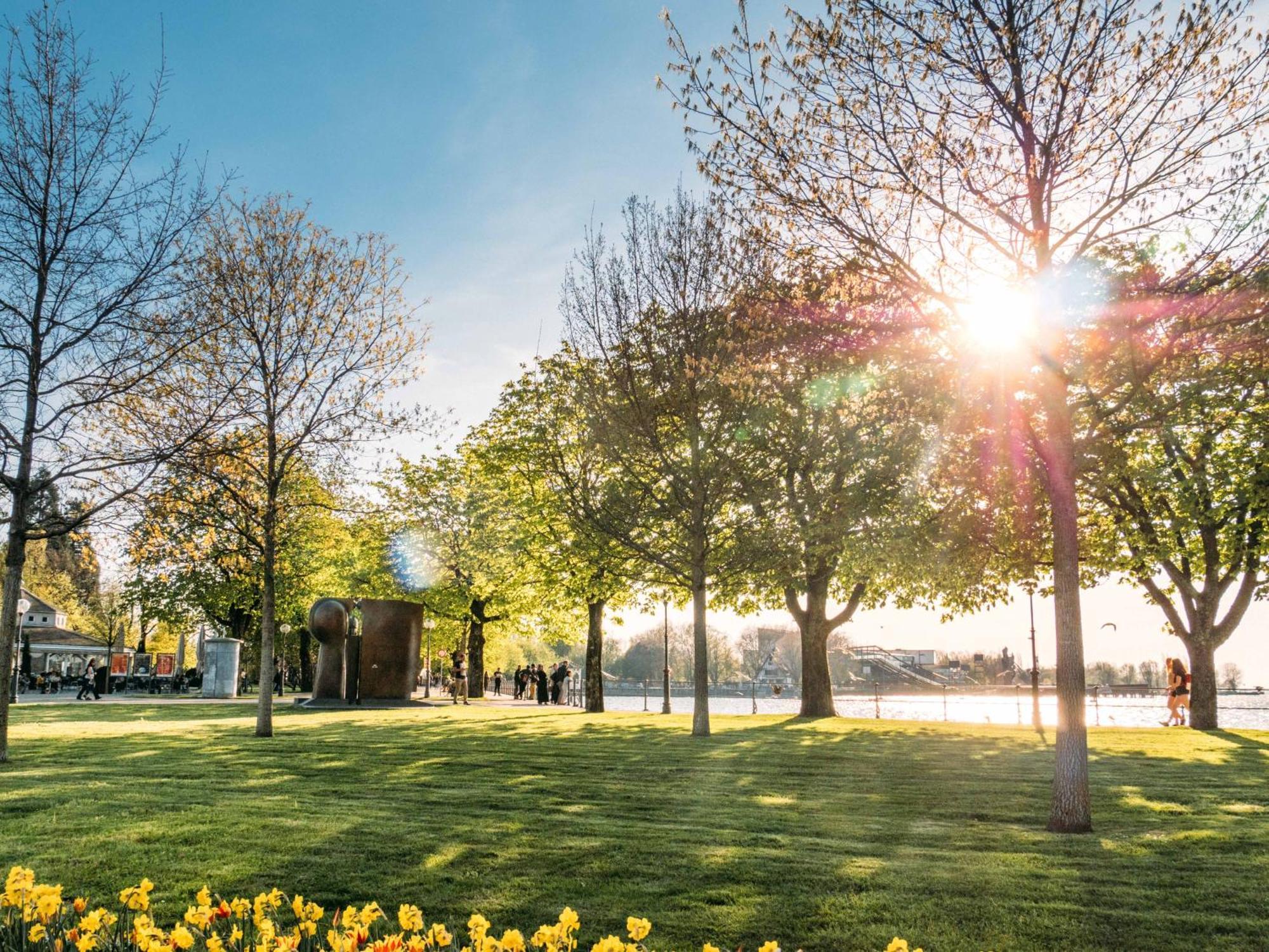 Seeblick Bregenz - Mit Parkgarage Zewnętrze zdjęcie